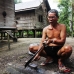 Local man, Pak Apuia, with a huge database of plant knowledge contained within his very own mind.