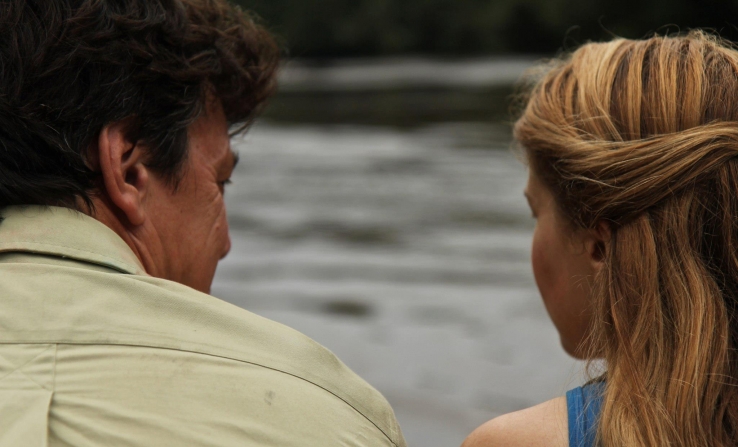 Dr. Willie Smits with Emily Hunter