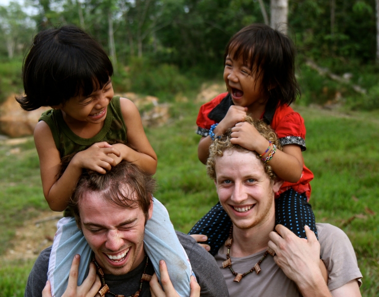 Dayak Children