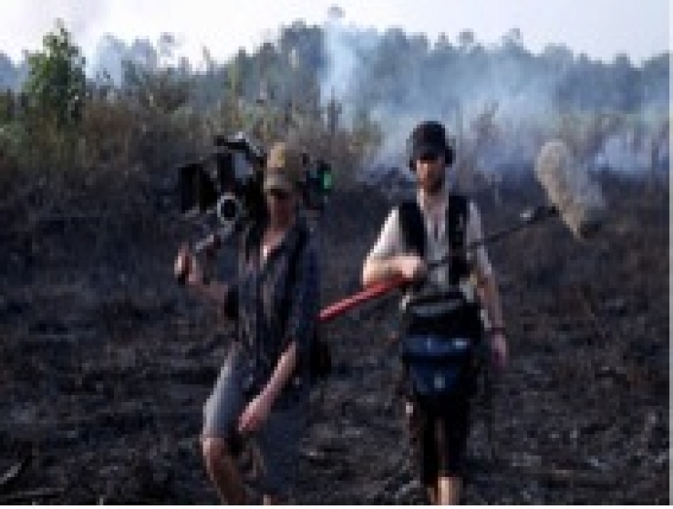 Film Crew in Borneo
