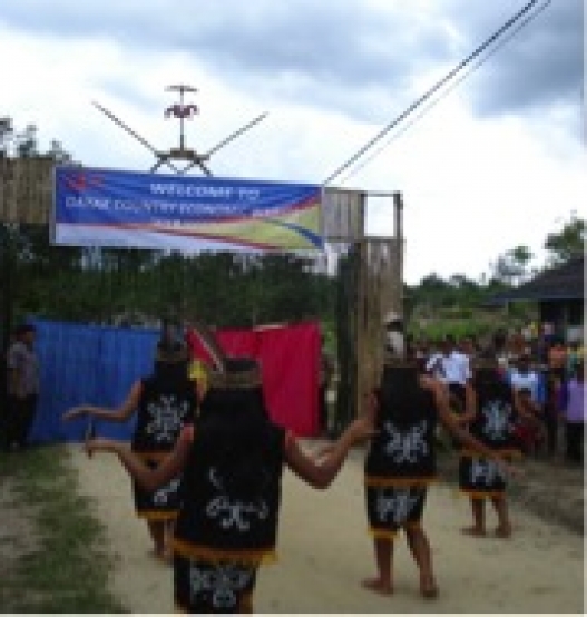 Dayak Welcome Ceremony