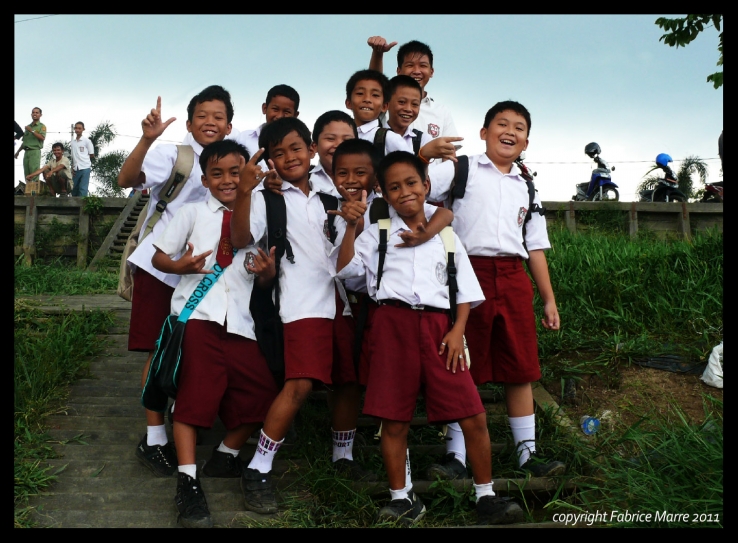 Dayak Children